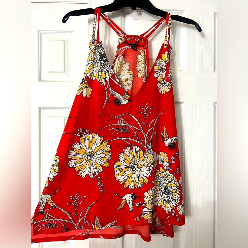 EXPRESS floral Cami Top- size L
